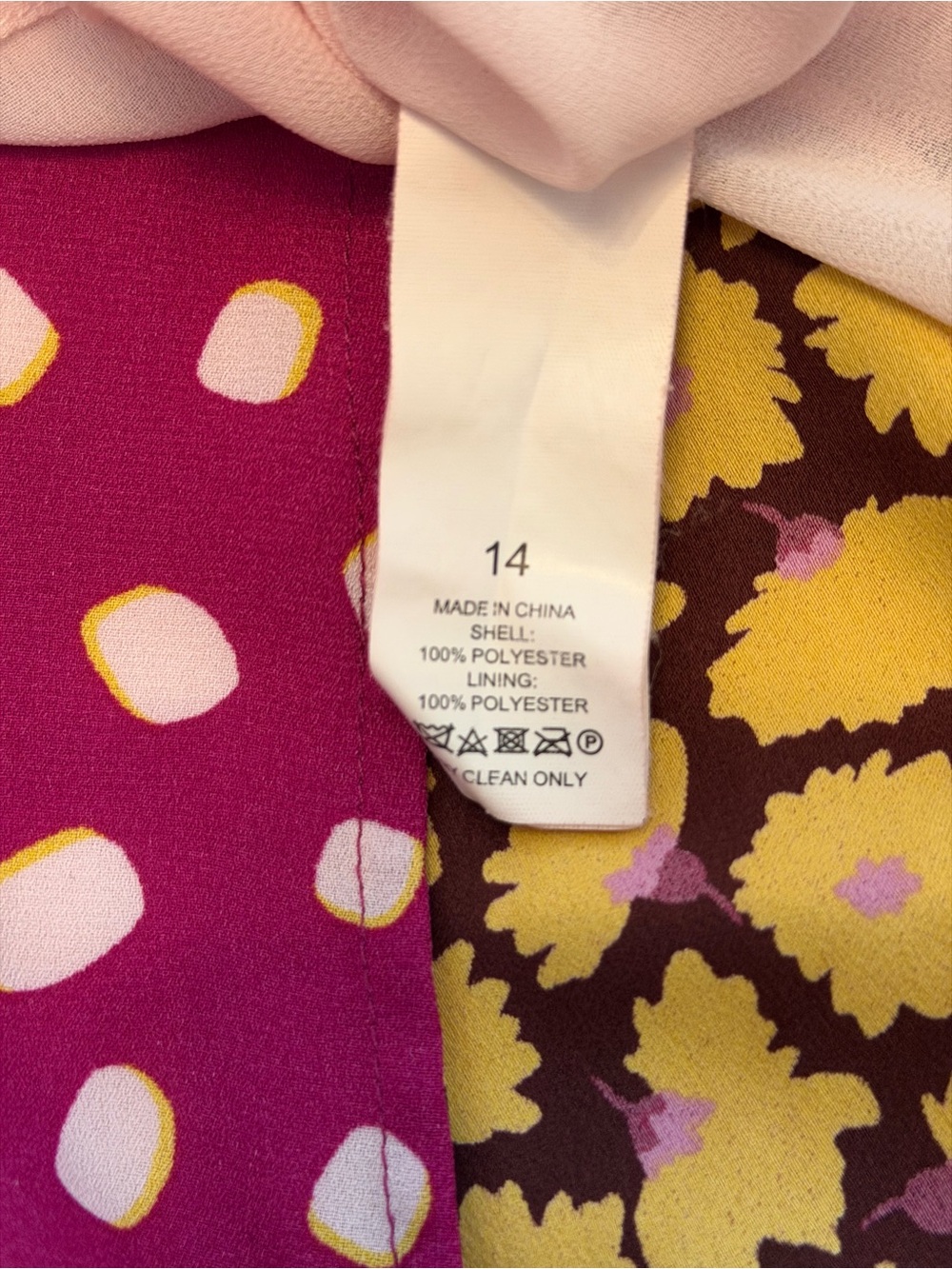 Kate Spade New York Swing Flora Mix Dress, Size 14 - Picture 9 of 9